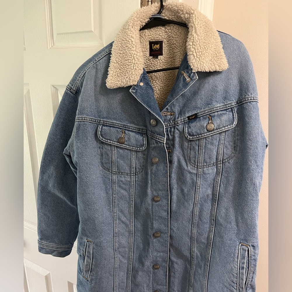 Lee Sherpa lined ranch jacket
